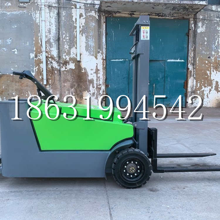 二水乡小型电动叉车1吨2吨步行站驾式电瓶堆高充电装卸车液压升降车铲车